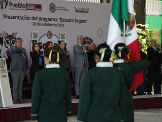 Escuela Segura: Gobierno de Puebla fomenta la prevención y seguridad infantil con apoyo del IMDP