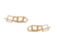 Frames Earcuff in Silver or Gold Plated Silver