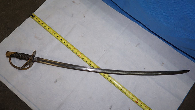 Civil War Calvary Sword Ca 1860s