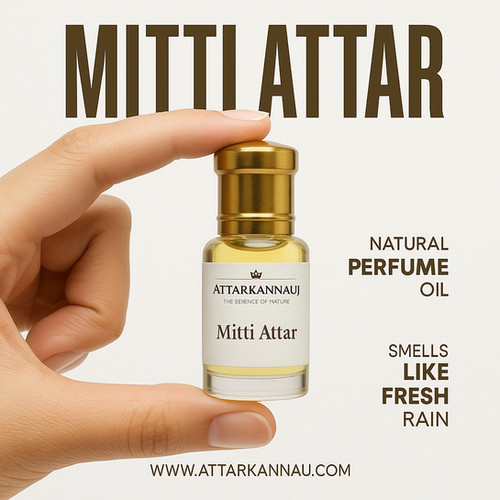 Attar Petrichor Smell Perfume Wet Soil, Petrichor, Eau De Parfum