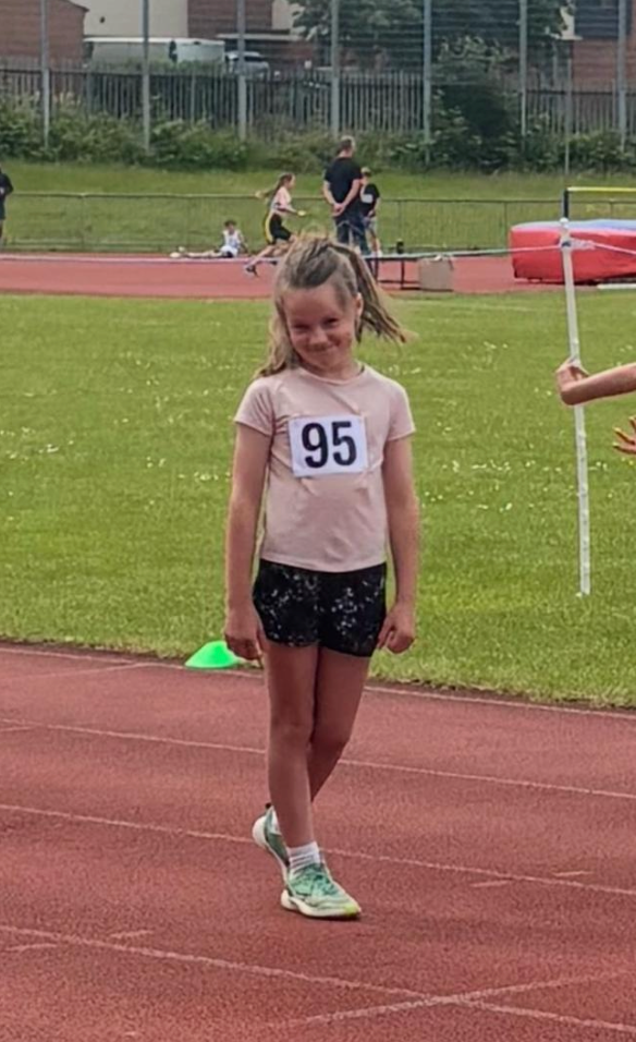 Evelyn ready for her 60m?