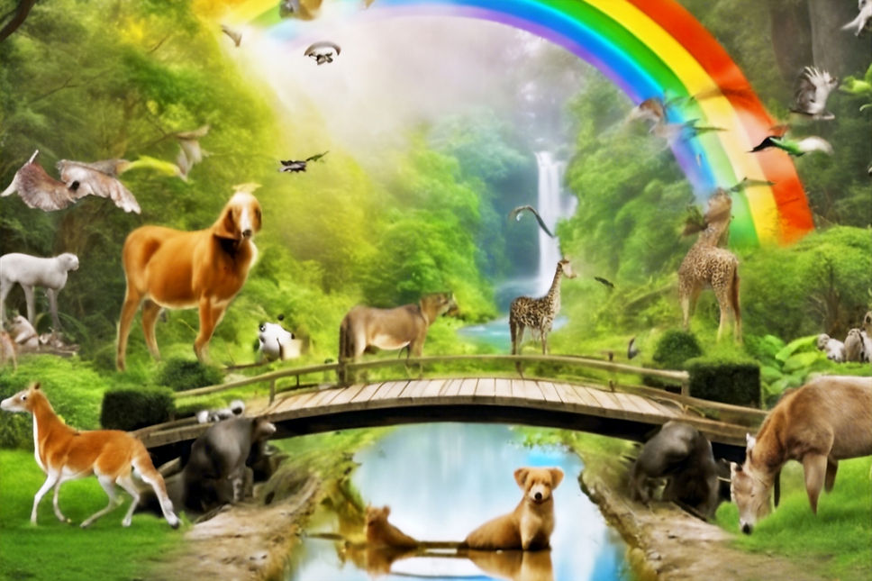 beautiful rainbow bridge with animals and forest like enchanted paradise_edited.jpg