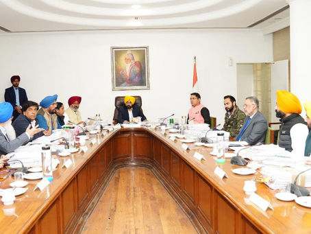 CM LED PUNJAB CABINET APPROVES THE EXCISE POLICY FOR THE YEAR 2023-24