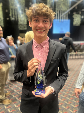 Community Service Award Given to Madden Moore