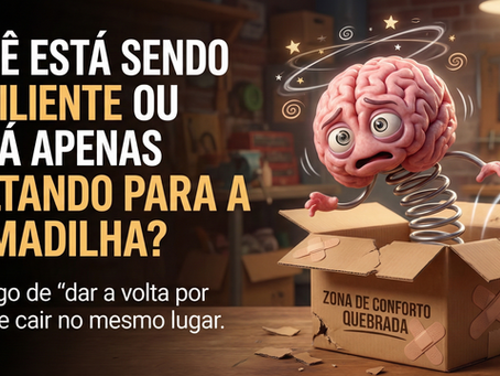 A Armadilha da Resiliência: Por que seu cérebro insiste em voltar para o que te adoeceu