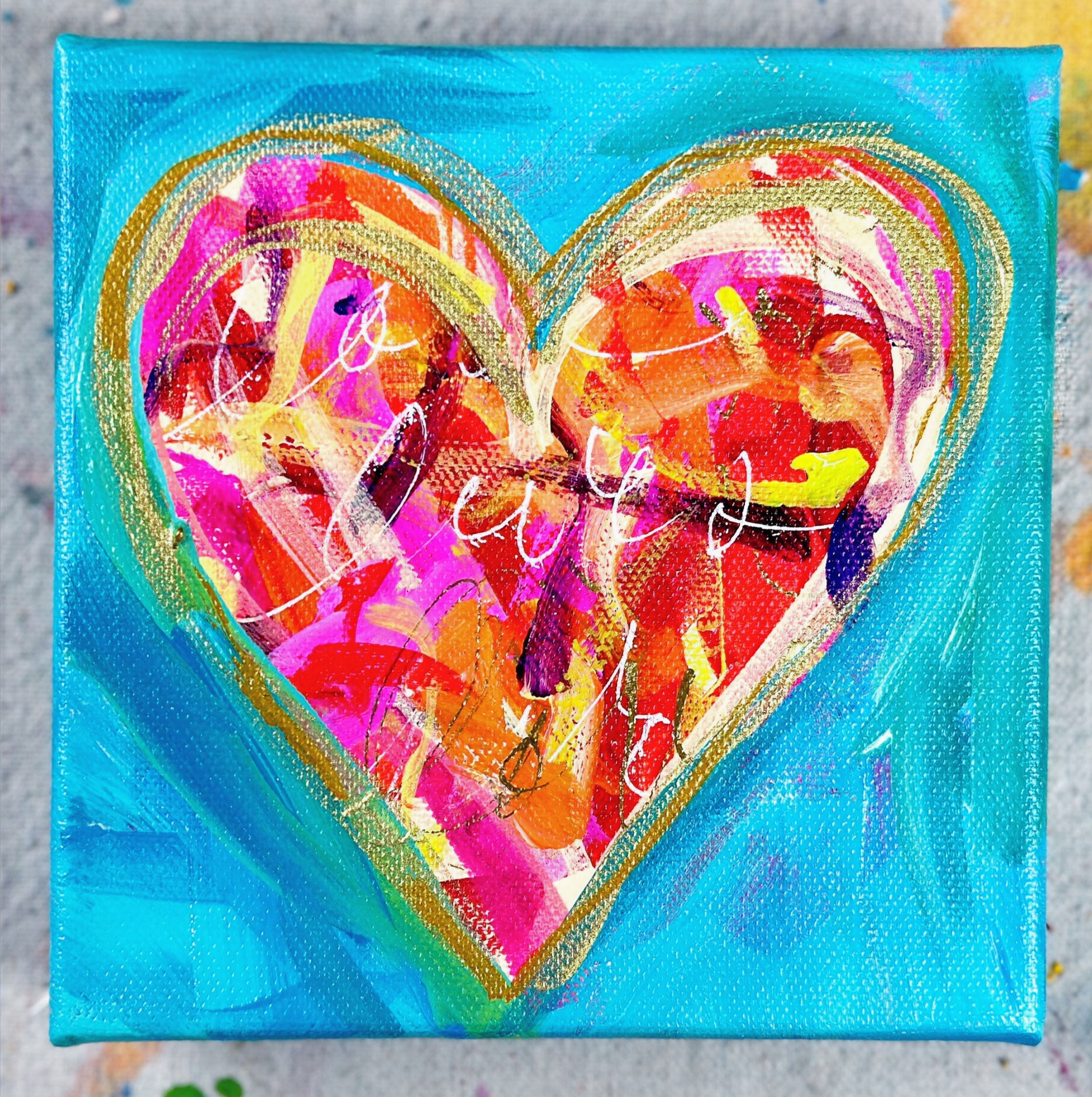 Valentine Heart (Turquoise)