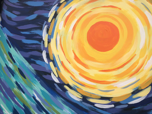 Starry Night in Erie (detail)