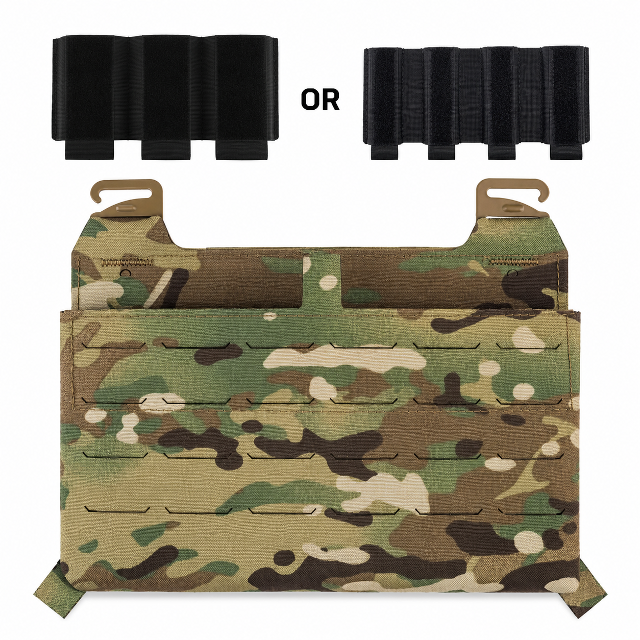 Apex Armor Solutions™ Modular Low Profile Placard™ with SMG or Rifle Mag Inserts