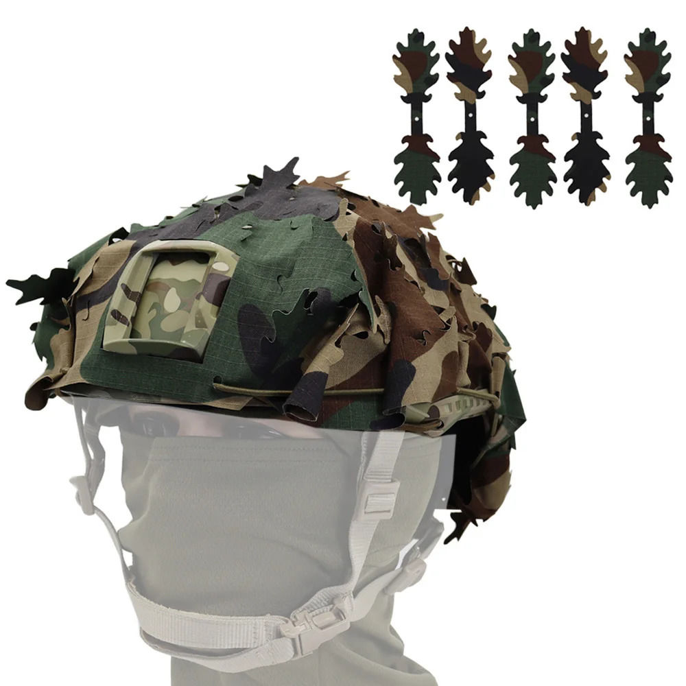 Apex Armor Solutions™ Laser Cut Ghillie Helmet Cover