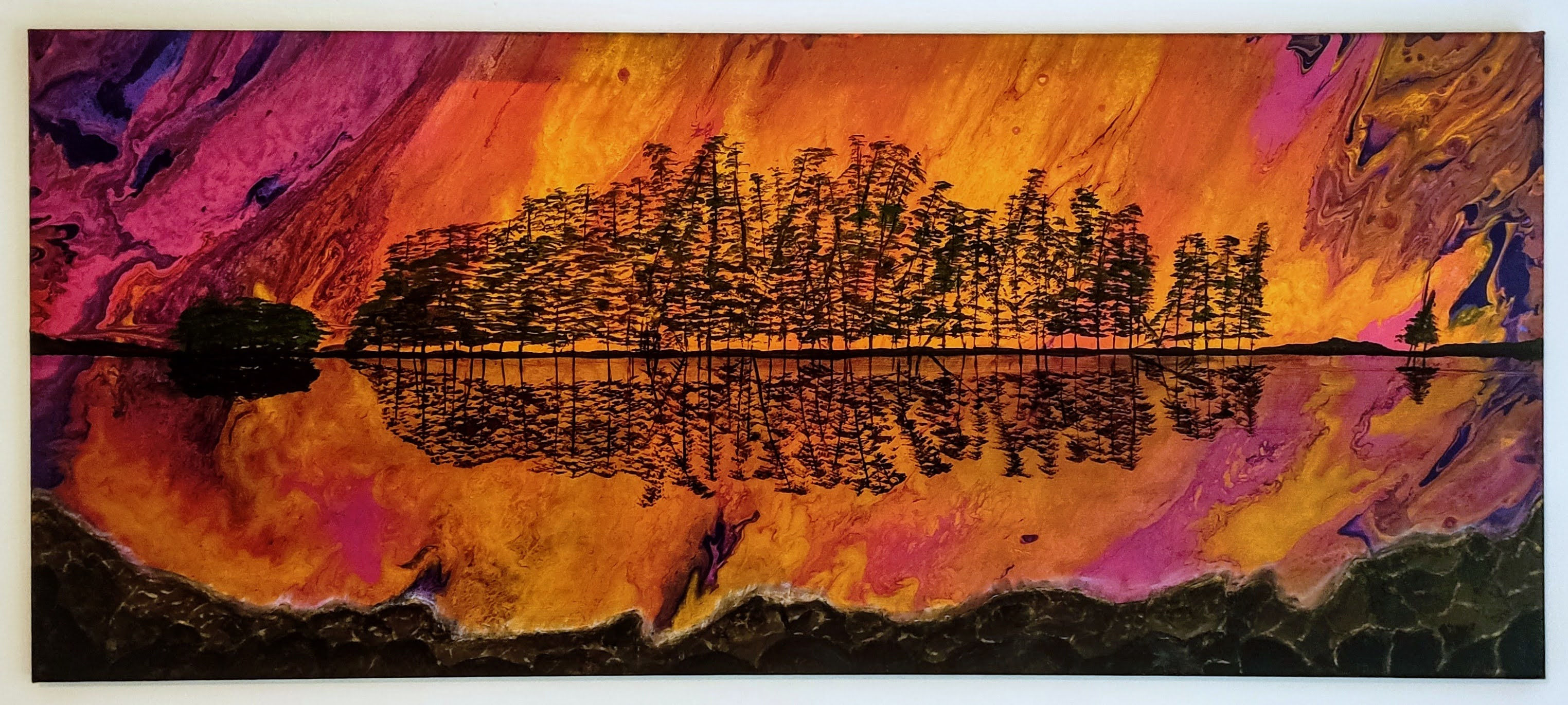 Sunset at Hatchet Pond