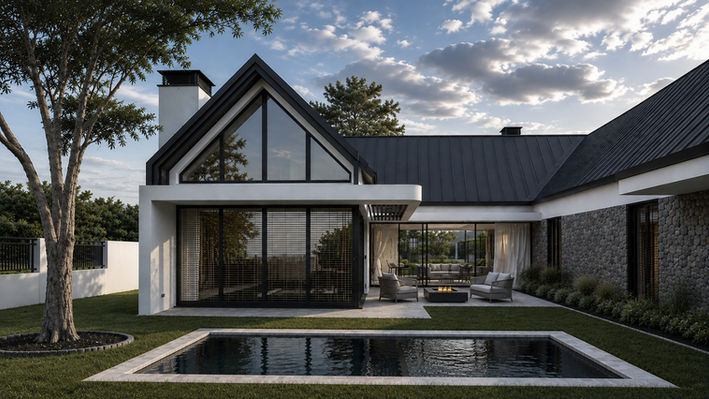 Modern family home designed by HARCH.