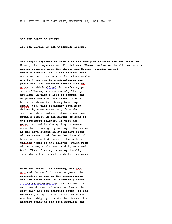 Off the Coast of Norway