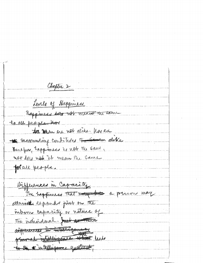 The Philosophy of Happiness