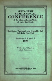 1923 October Volume 94 (No. 1)