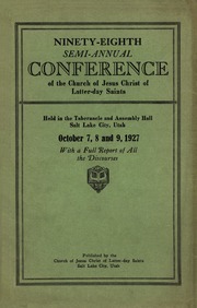 1927 October Volume 98 (No. 1)
