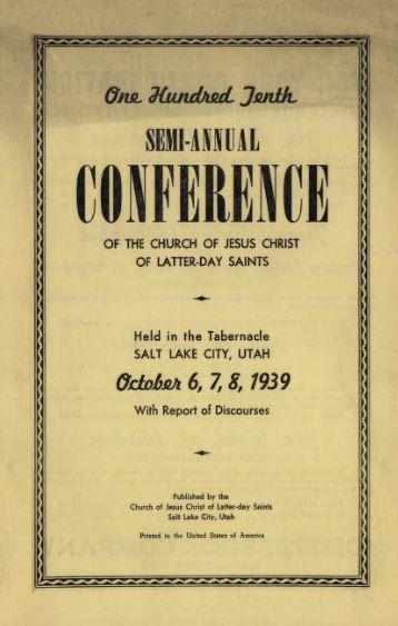 1939 October Volume 110 (No. 1)