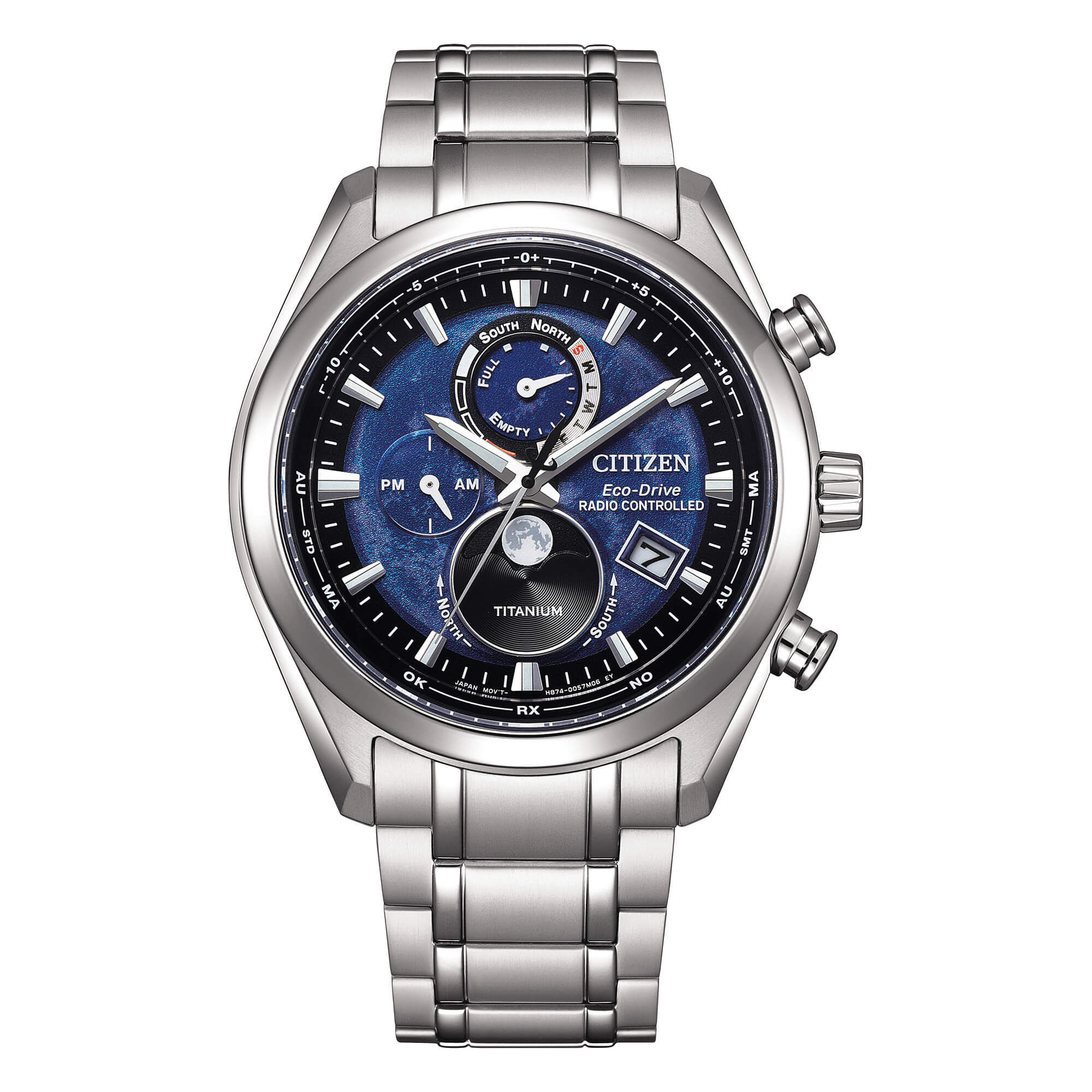 Citizen Radiocontrollato Tsuki-Yomi Moon Phase BY1010-81L