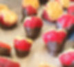 Chocolate Covered Cheesecake Stuffed Strawberries