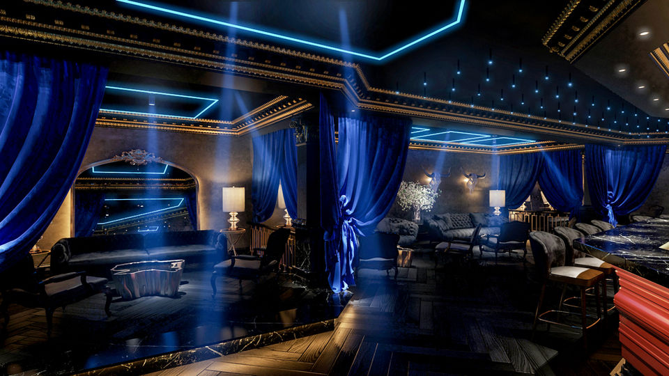 Night club interior design