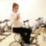 Don't mind me... just pedaling along... waiting for this child to arrive...