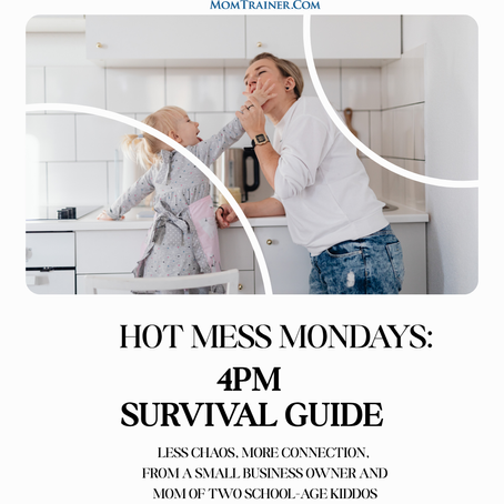 hot mess mondays - your 4pm strategy