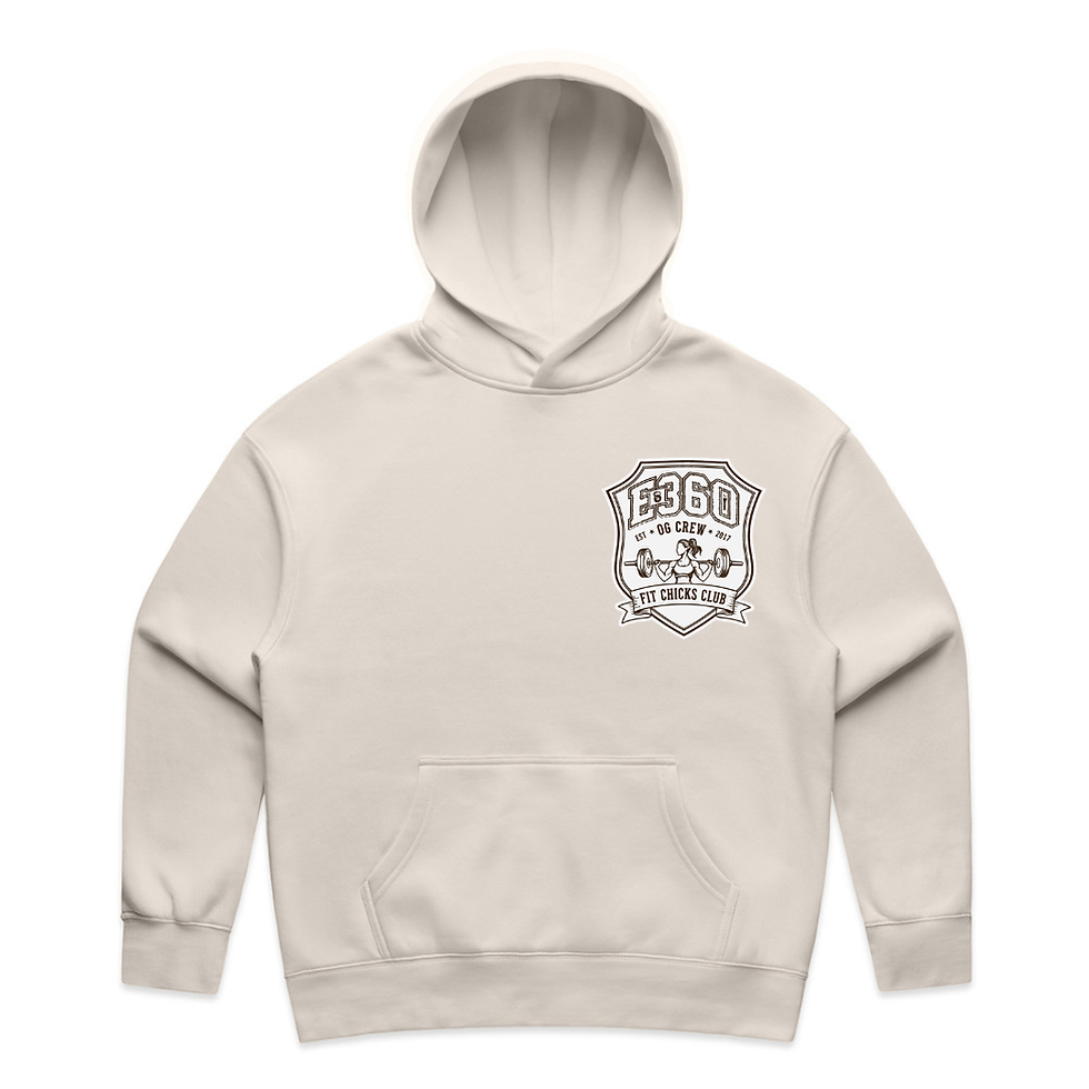Thumbnail: E360 Fit Chicks Club Relaxed Hoodie (Limited Edition)