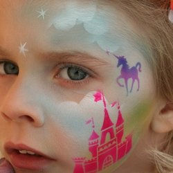 Airbrush Face Painting
