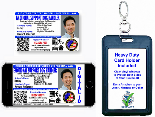 CUSTOM WORKING DOG ID's | US Service Dogs Regy CUSTOM WORKING DOG ID's | US Service Dogs Regy
