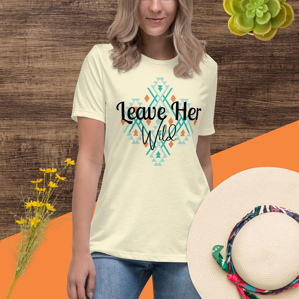 Thumbnail: Leave Her Wild-Women's Relaxed T-Shirt