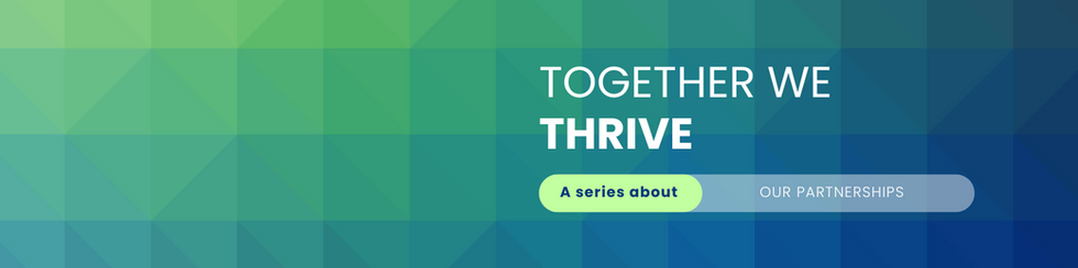 Graph design for a series Together we Thrive