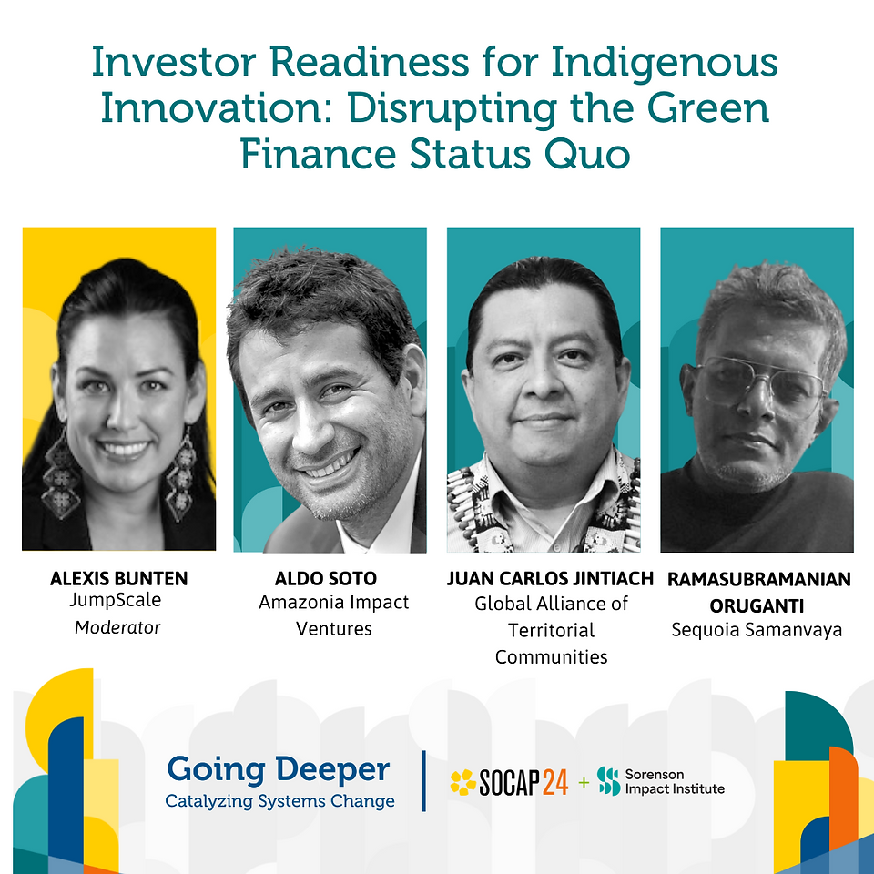 Leaflet Socap Panel where Aldo and Jintiach will speak