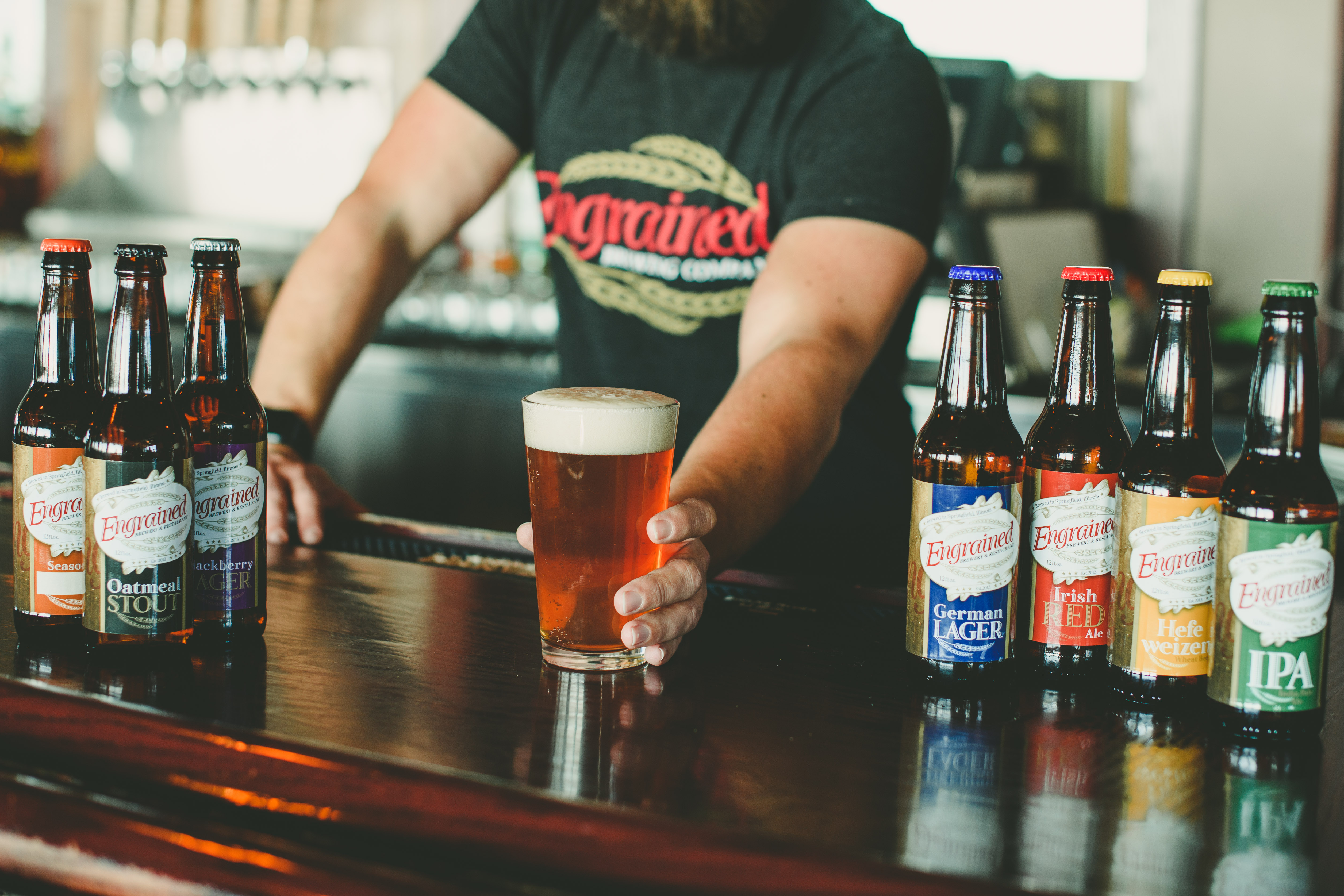 Craft breweries in Springfield, with Obed & Isaac's a standout.