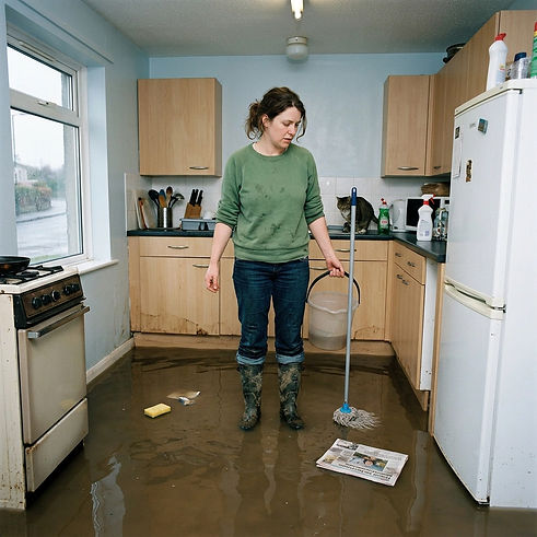women standing in her flooded kitchen.jpg