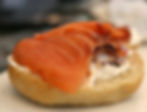 Lox Sandwich Open