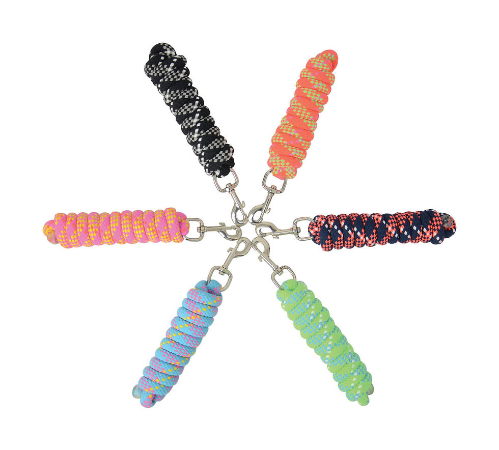 Thumbnail: Hy Equestrian Fleck Lead Rope