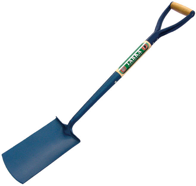 Tarka Treaded Spade with Wooden Handle