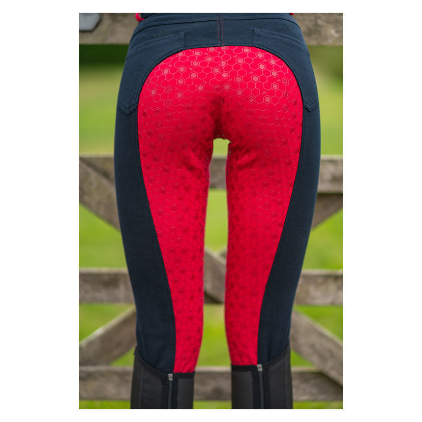 Thumbnail: HyPERFORMANCE Saxby Silicone Jodhpurs