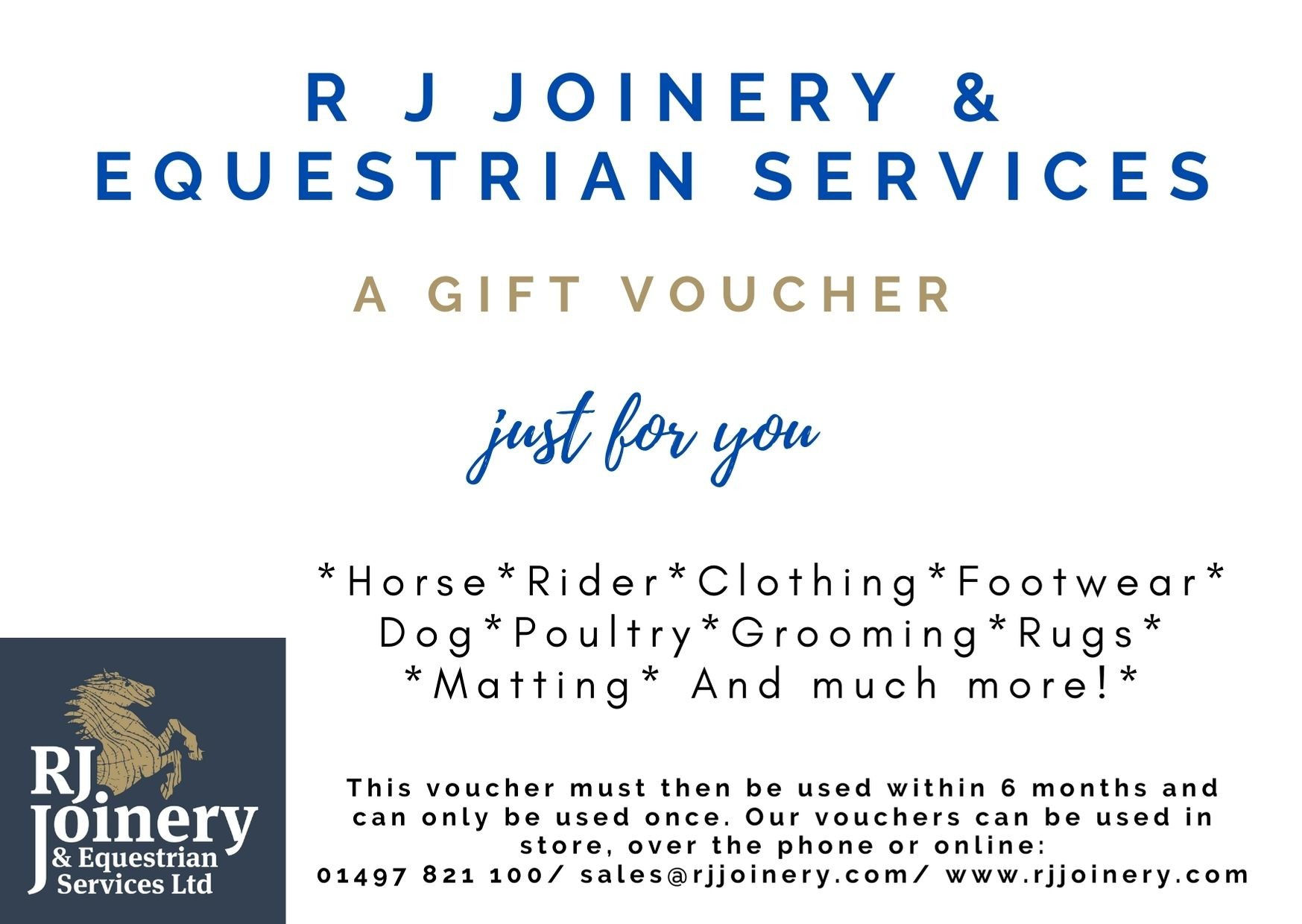 Gift Vouchers