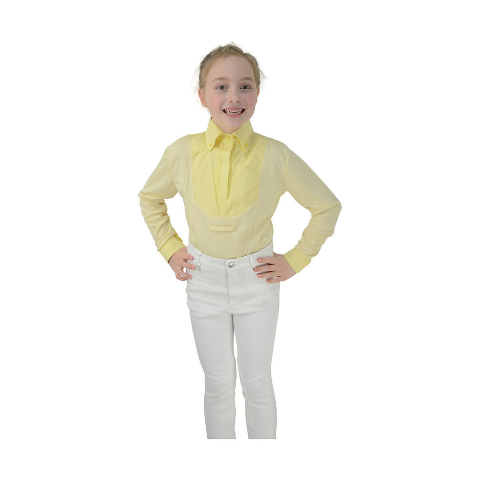 Thumbnail: HyFASHION Children's Dedham Long Sleeved Tie Shirt
