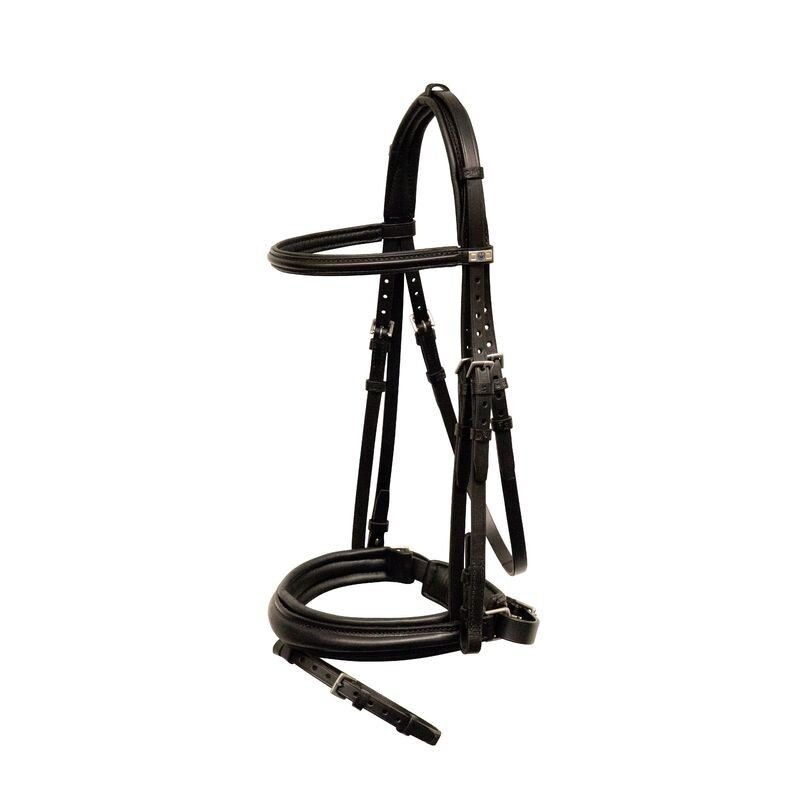 Stübben Snaffle Bridle 2300 Leitrim - Combined noseband