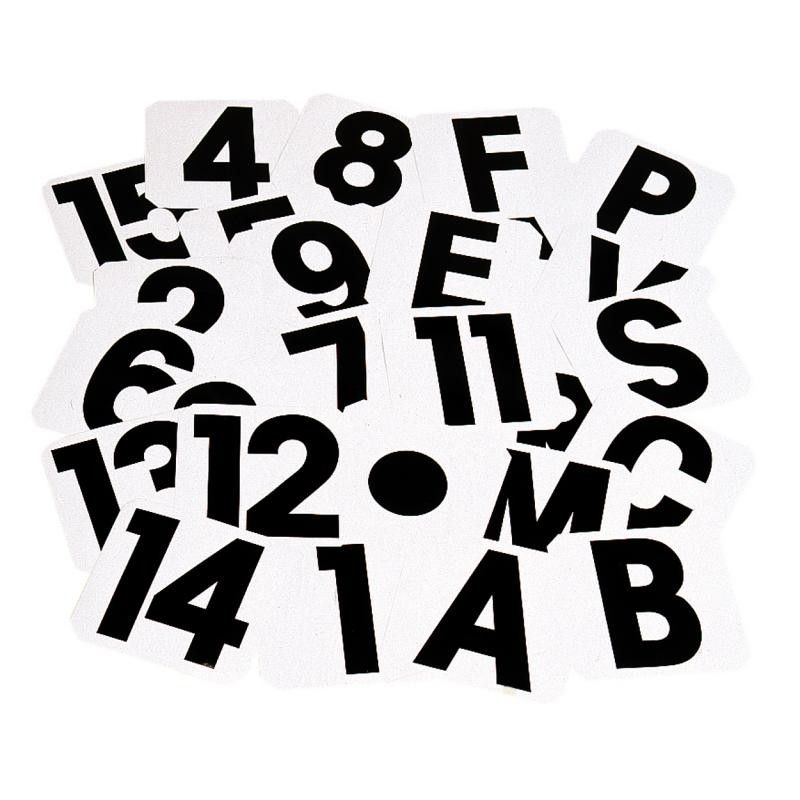 Adhesive Letters & Numbers