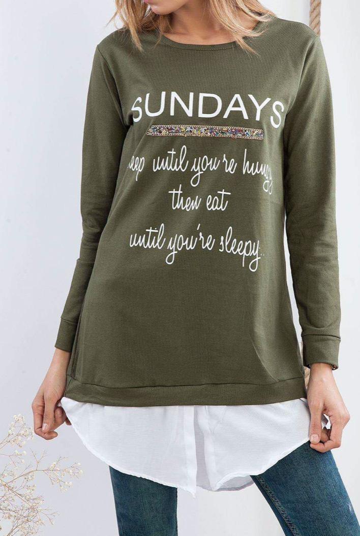 Thumbnail: Sundays Printed Stone Detailed Tunic