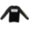 Front Print Striped Long Sleeve Sweater
