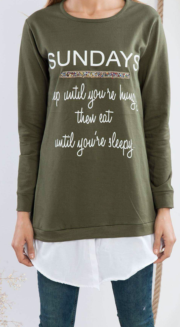 Thumbnail: Sundays Printed Stone Detailed Tunic
