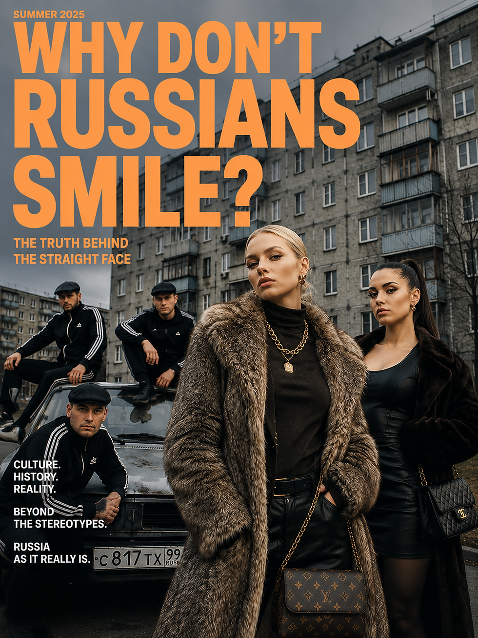 Why Don’t Russians Smile?The Truth Behind the Straight Face