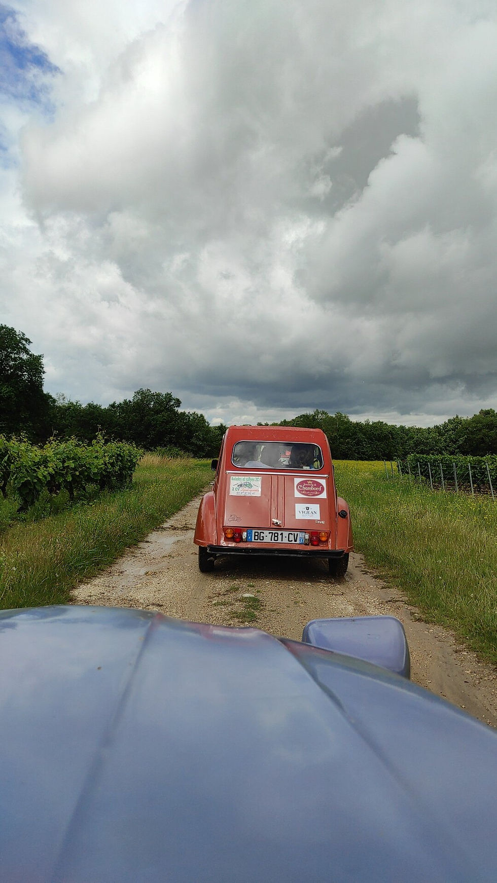 Rallye questions sur les bords du Cher en deudeuche!