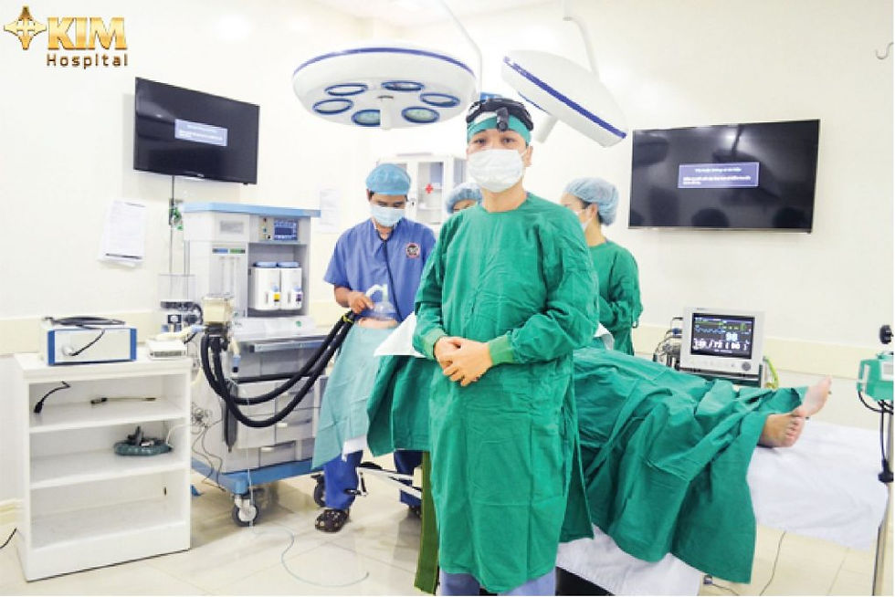 Nâng chân mày giá bao nhiêu tại bệnh viện Kim Hospital 2