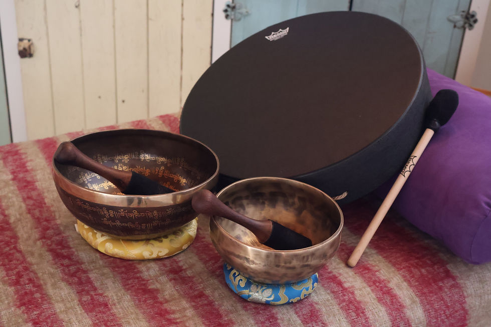 Treat yourself to a therapeutic Sound Therapy session.