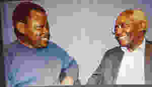 Reginald Agu and Geoff Palmer
