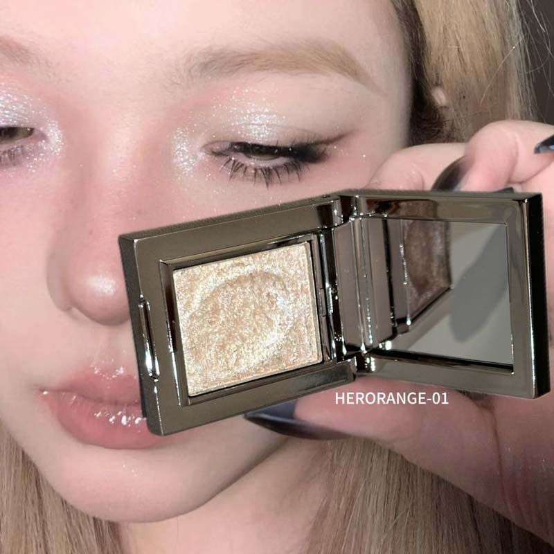 Thumbnail: Metallic Glitter Pearlescent Eyeshadow Cream Chameleon Sparkling Mashed Potato E